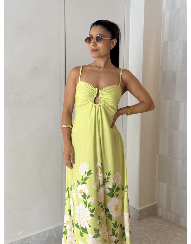 Vestido Estampado Thaisa Lima