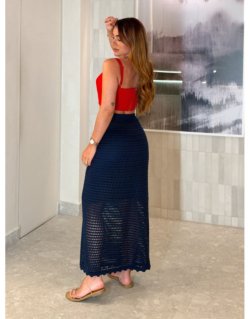 Blusa Alfaiataria Bella Vermelha