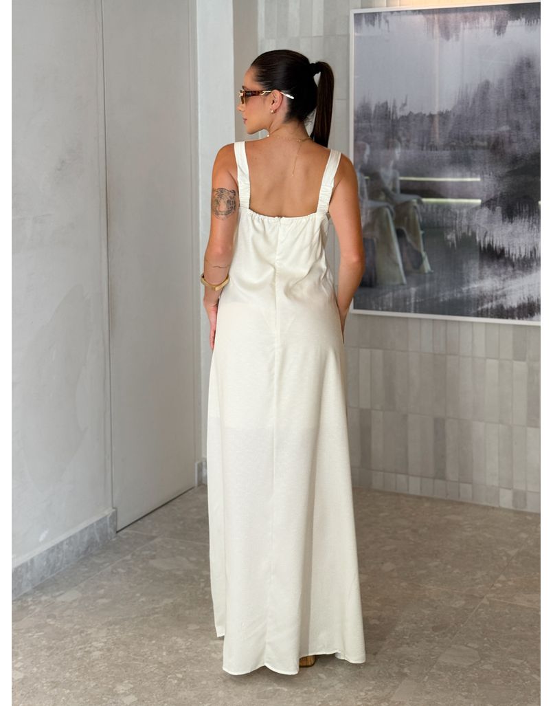 Vestido Estampado Amélia Cáqui