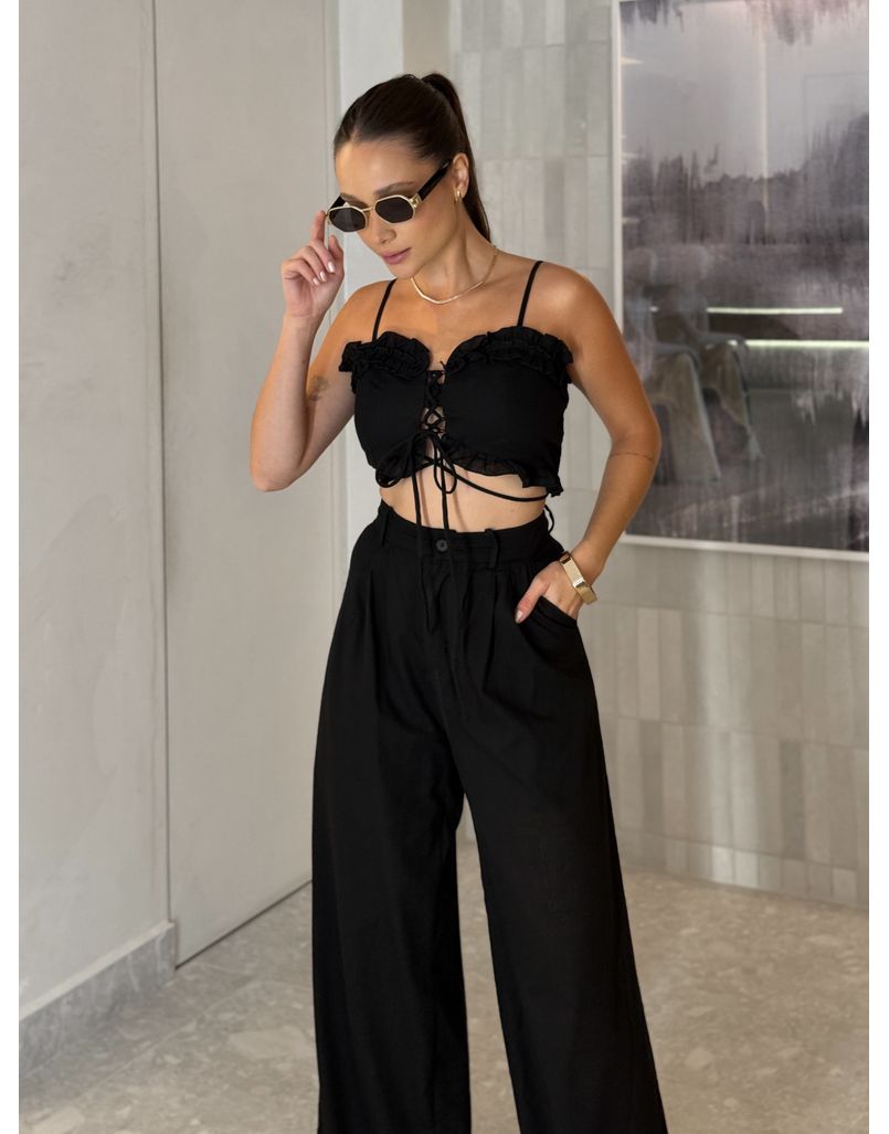 Conjunto Calça Mariane Preto