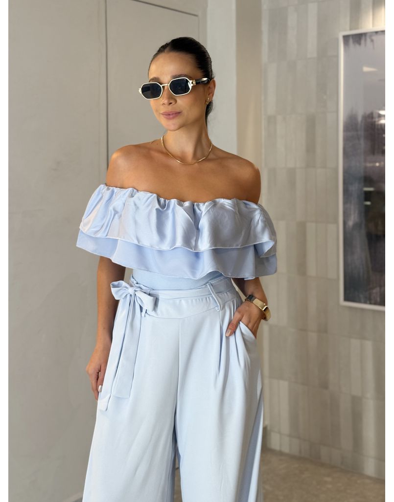 Body Ombro a Ombro Akira Azul