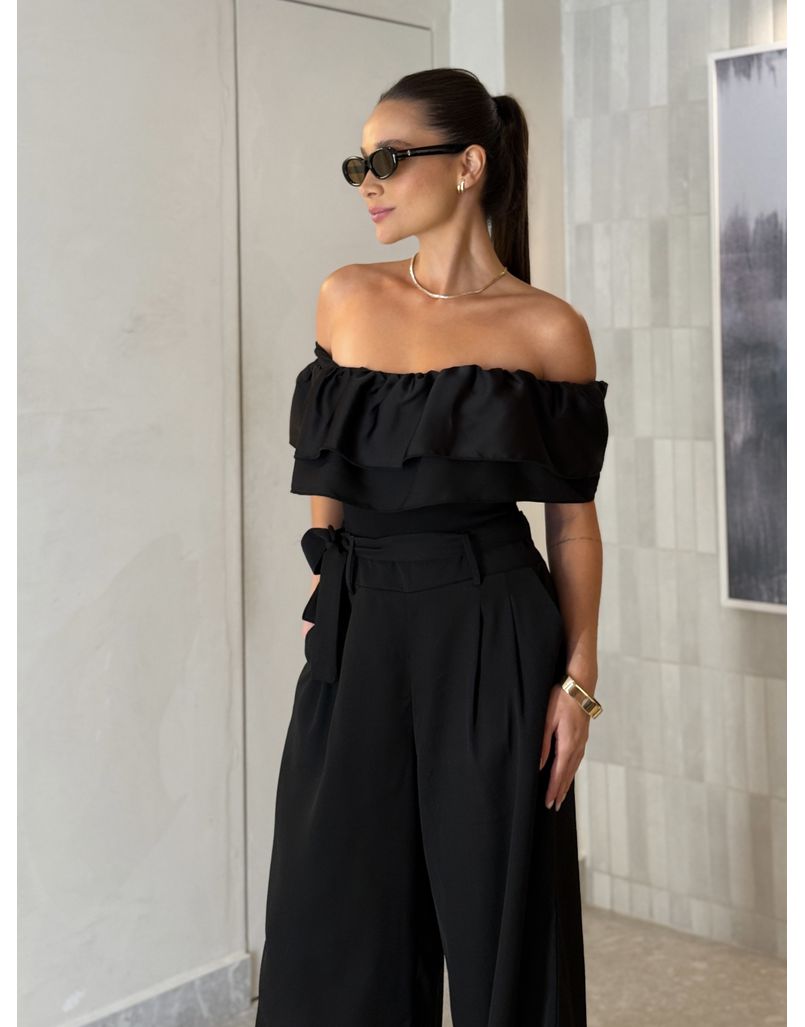 Body Ombro a Ombro Akira Preto