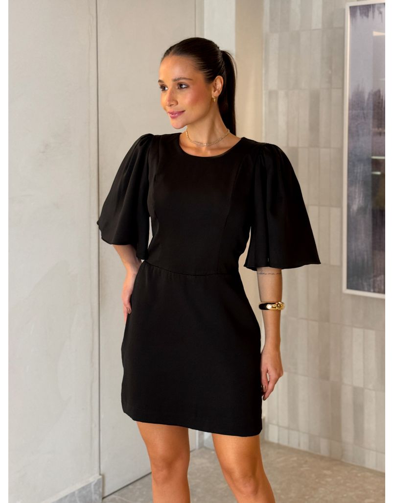 Vestido Alfaiataria Angel Preto 