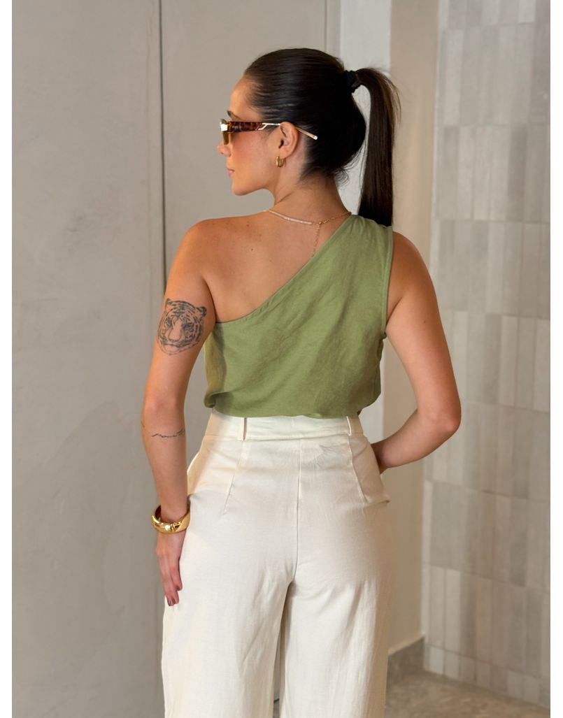 Blusa Viscolinho Viena Verde