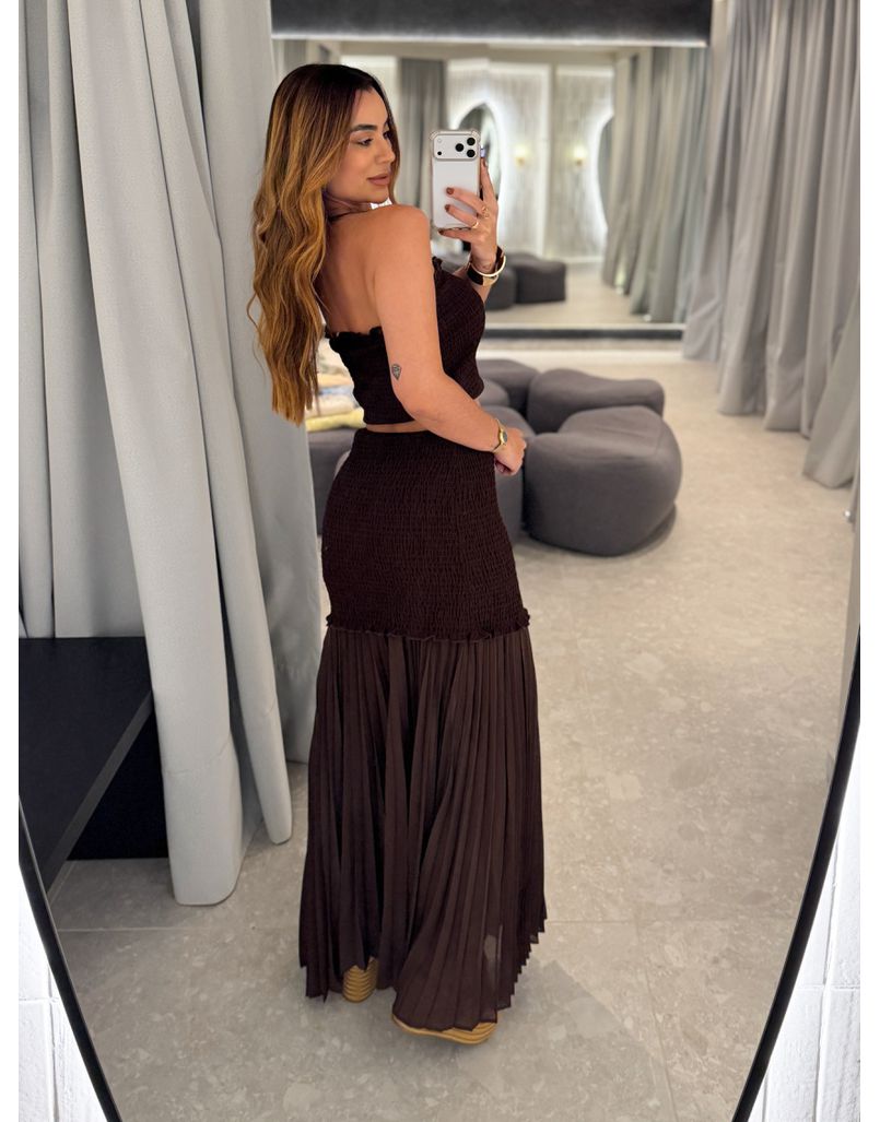 Conjunto Lastex Kim Café 