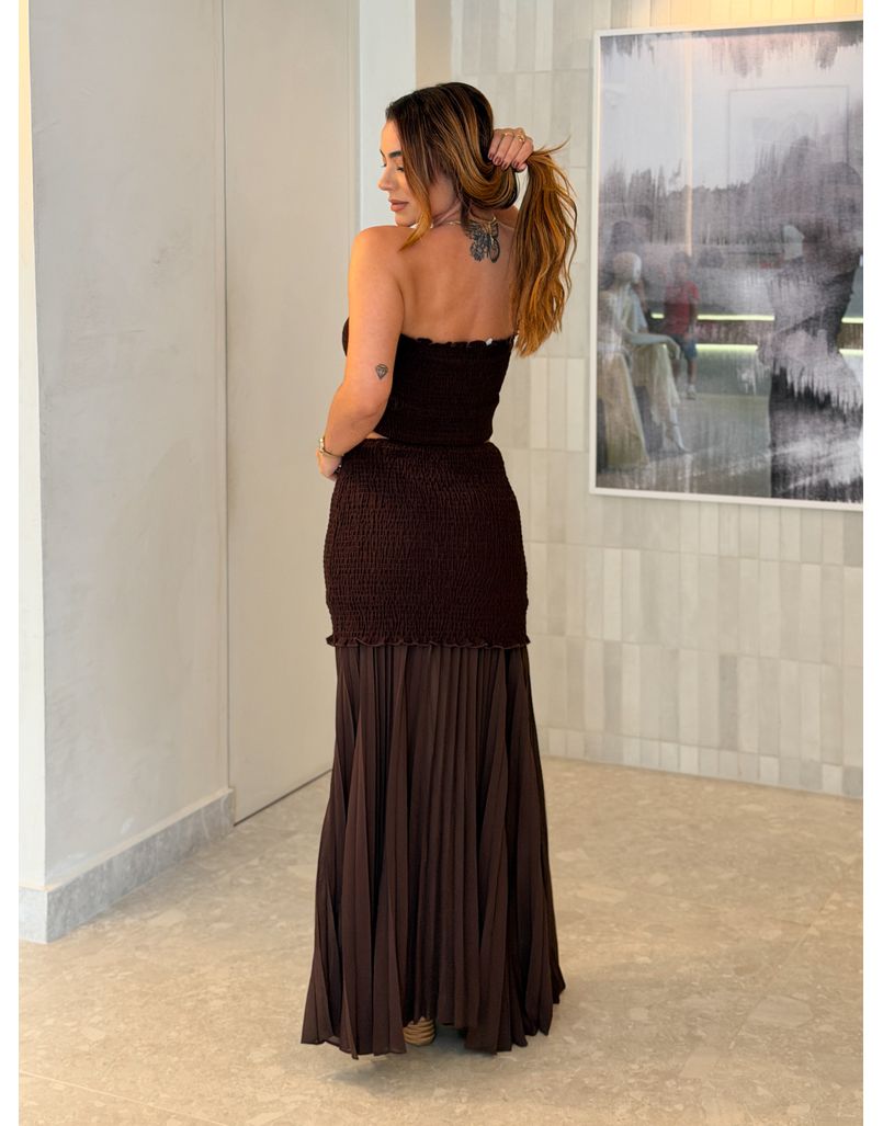 Conjunto Lastex Kim Café 