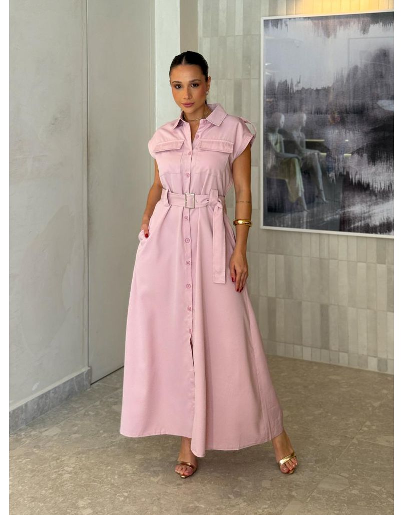 Vestido Botões Eloise Danone