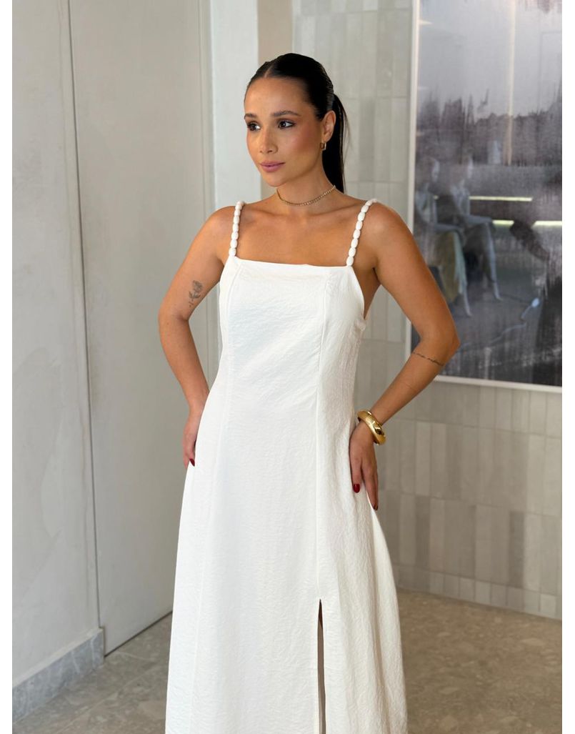 Vestido Midi Basic Geórgia Off