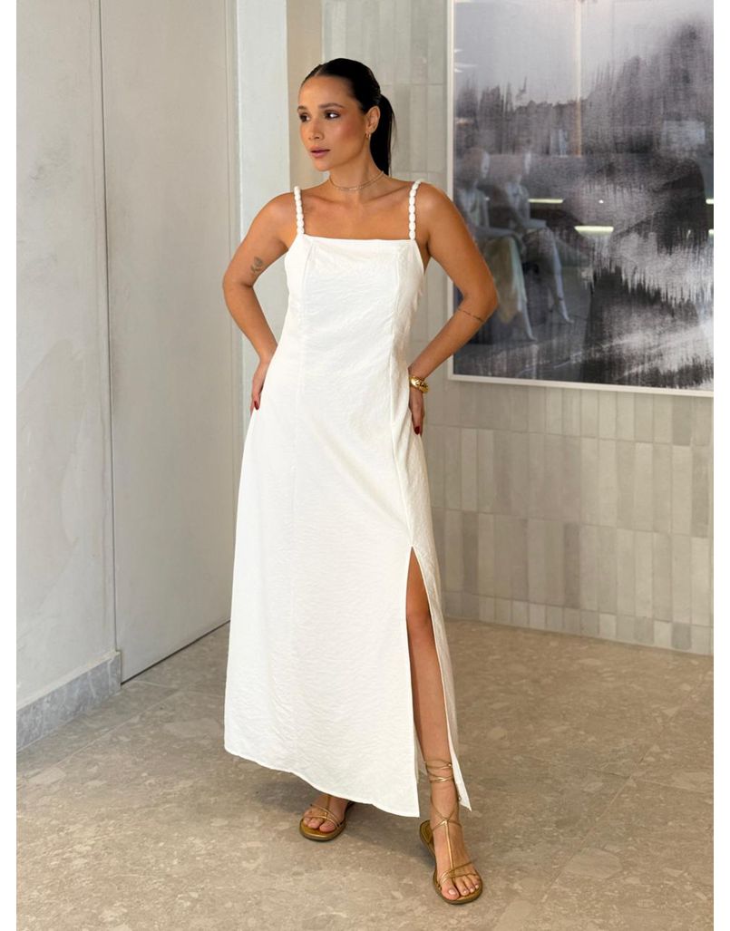 Vestido Midi Basic Geórgia Off