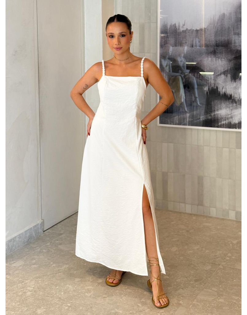 Vestido Midi Basic Geórgia Off