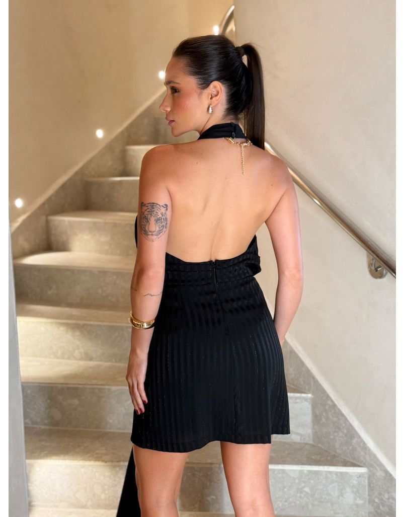 Vestido Decote Giovanna Preto