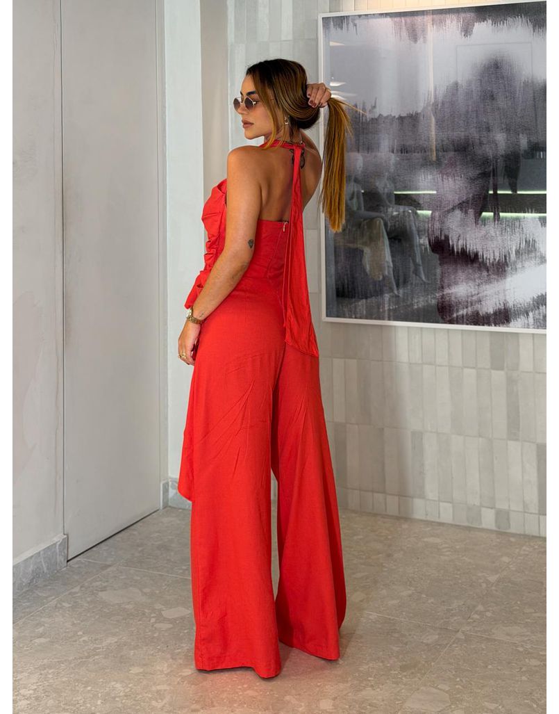 Macacão Seen Celebration Vermelho