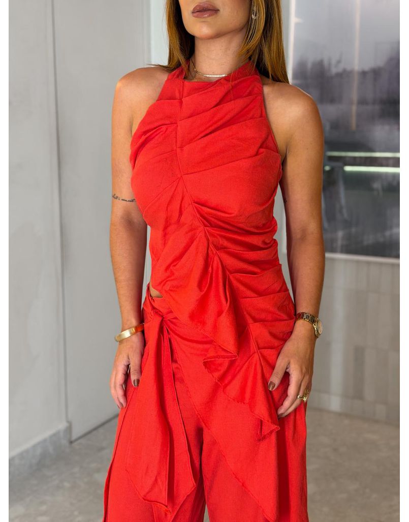 Macacão Seen Celebration Vermelho