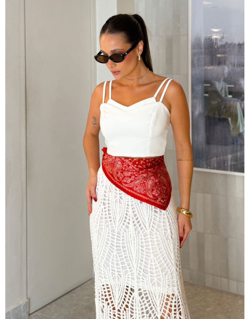 Blusa Alfaiataria Bella Branco