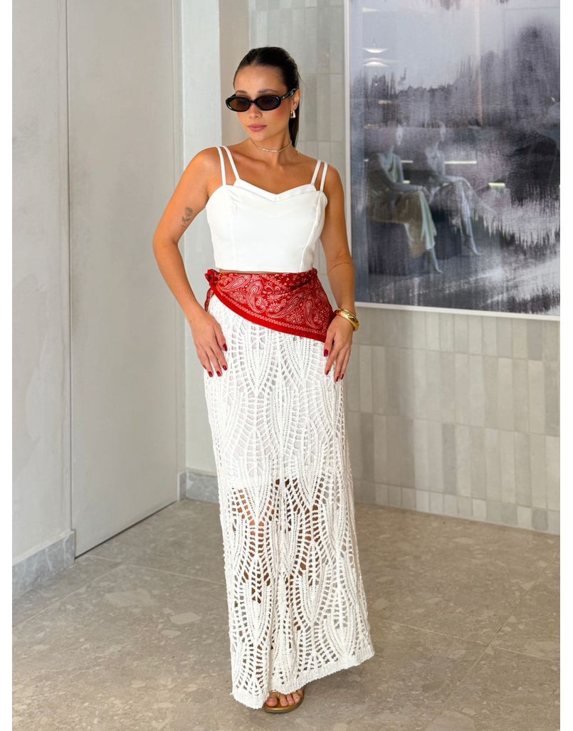 Blusa Alfaiataria Bella Branco