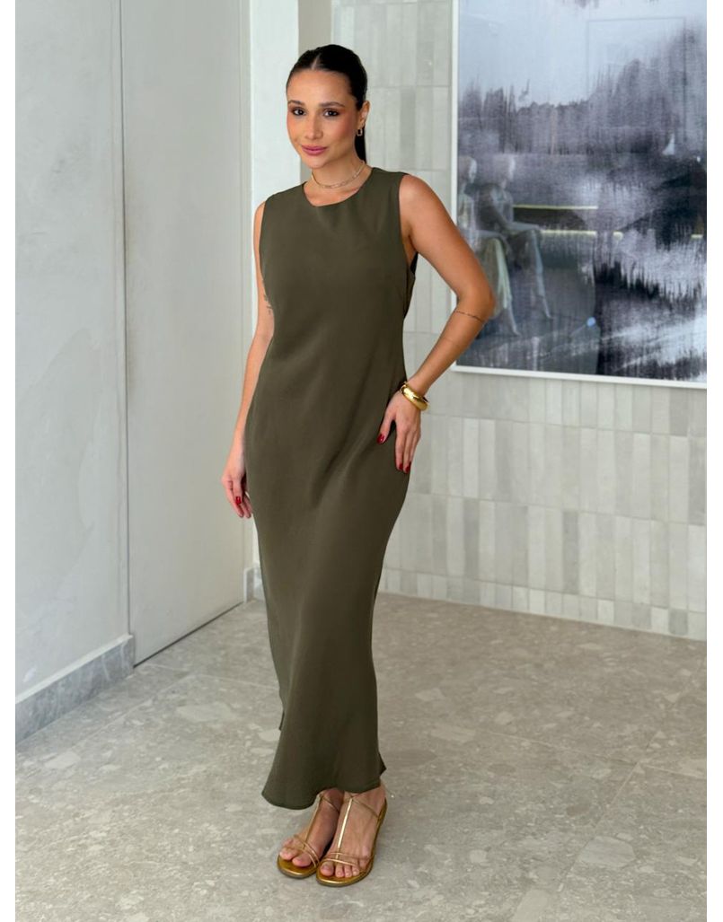 Vestido Midi Regata Virginia Militar 