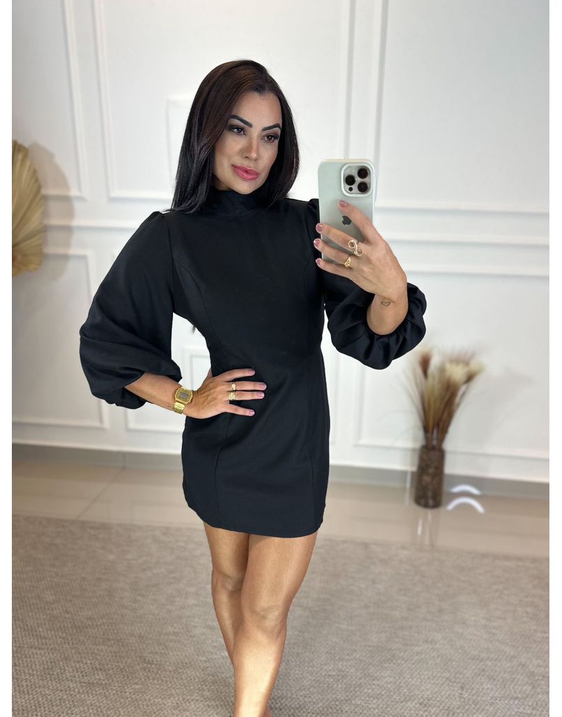 Vestido Betina Preto