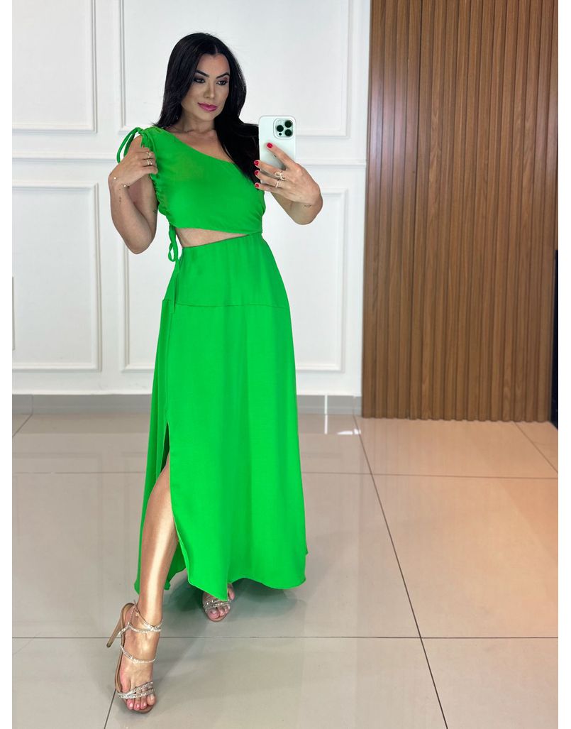 Vestido Longo Hanna Verde