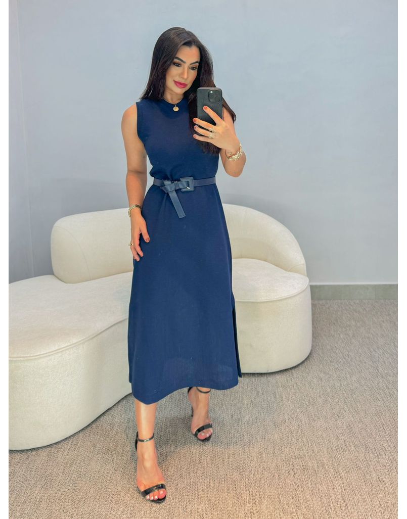 Vestido Midi Regata Diana Marinho