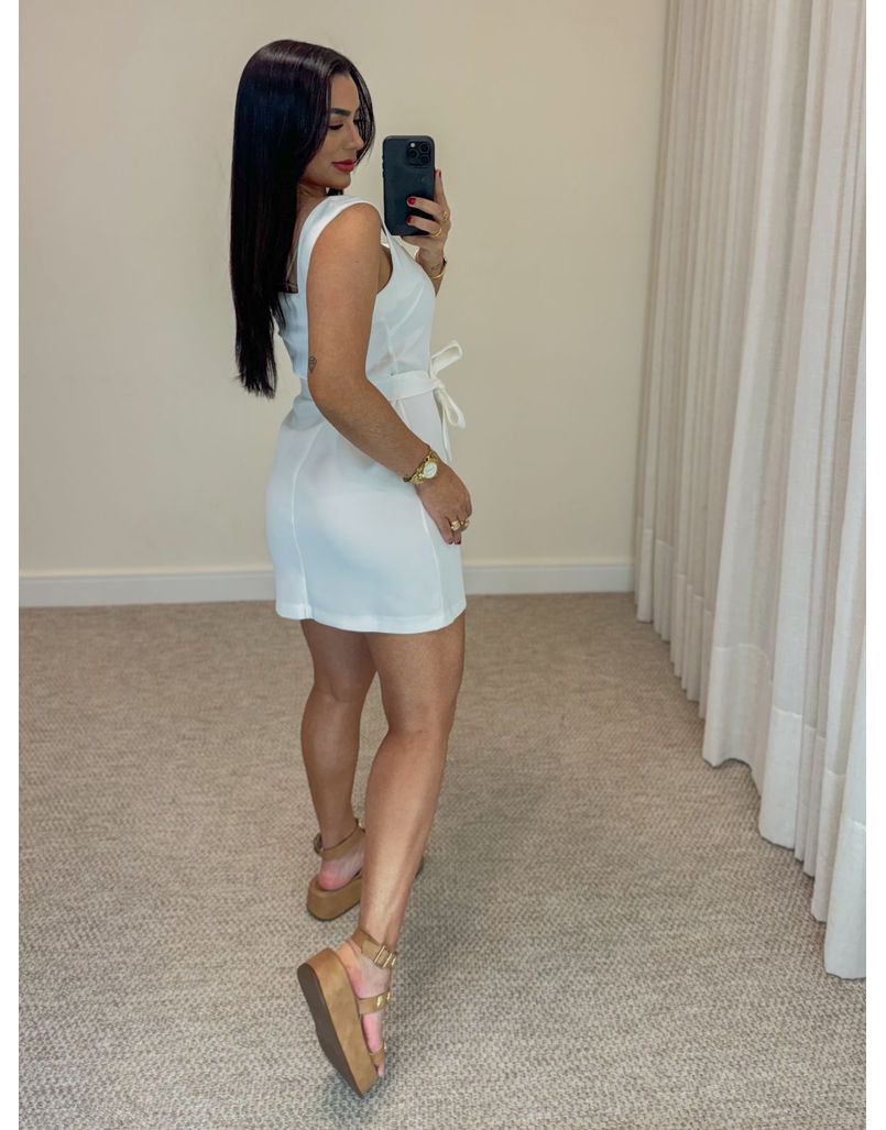 Vestido Carina Branco