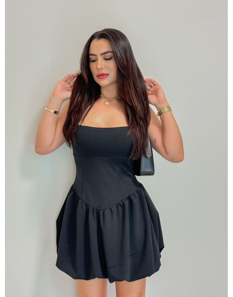 Vestido Balone Preto 