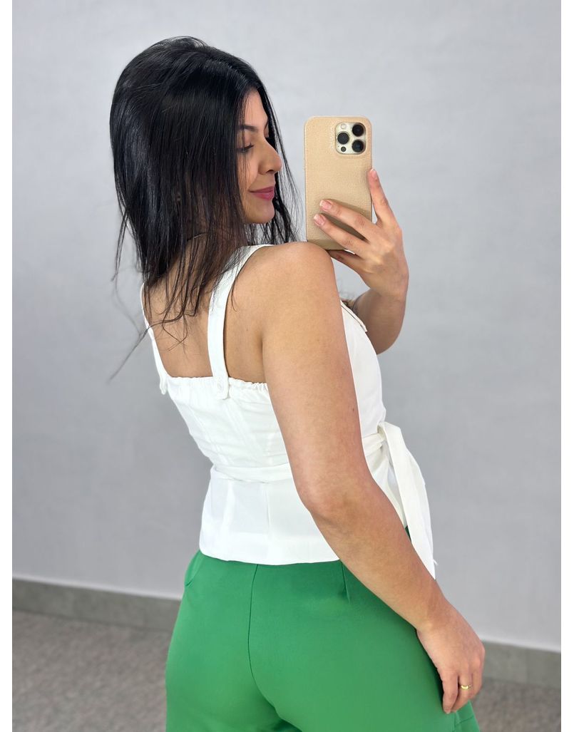 Blusa Liane Branca