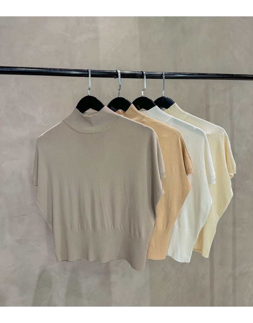 Blusa Tricot Hellen Cappuccino 