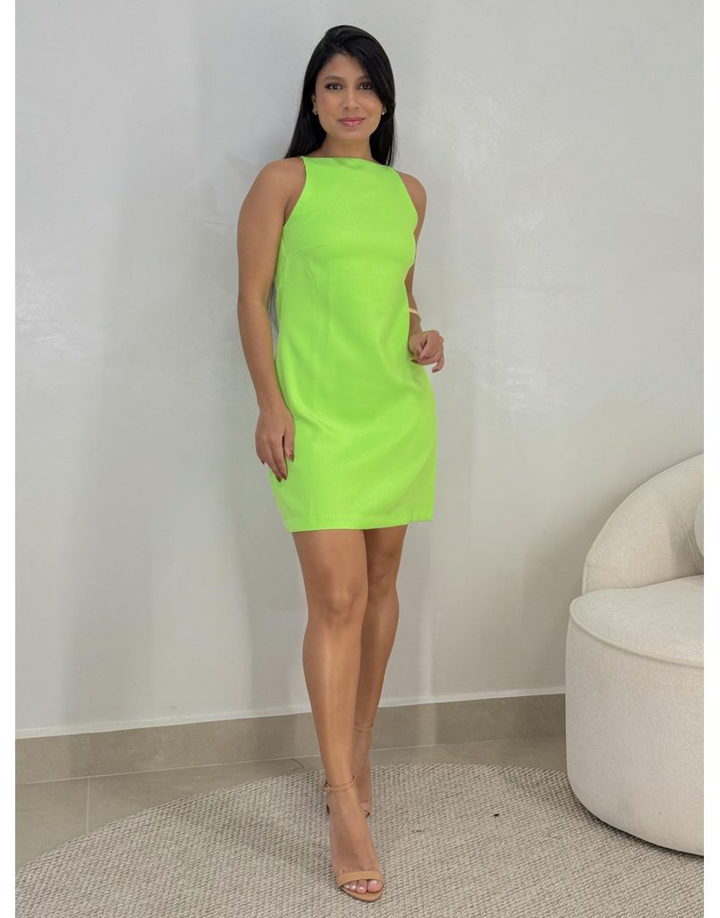 Vestido Ipanema Lima - Loja La Mina 