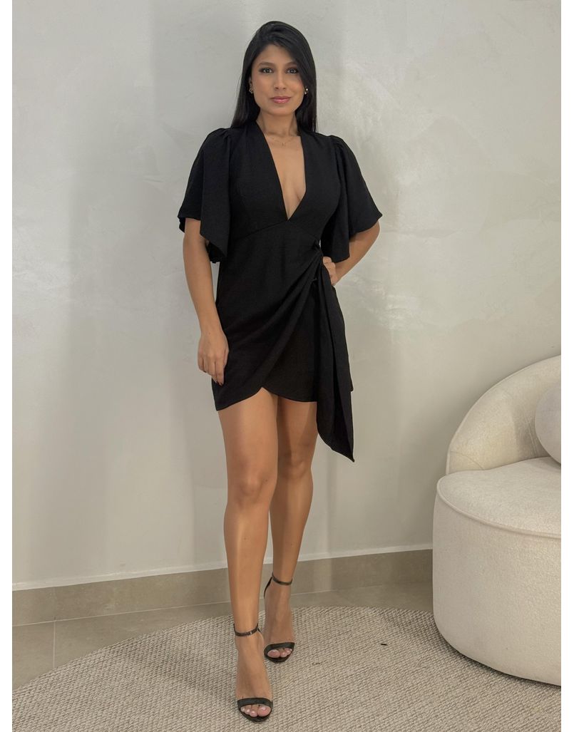 Vestido Angelina Preto
