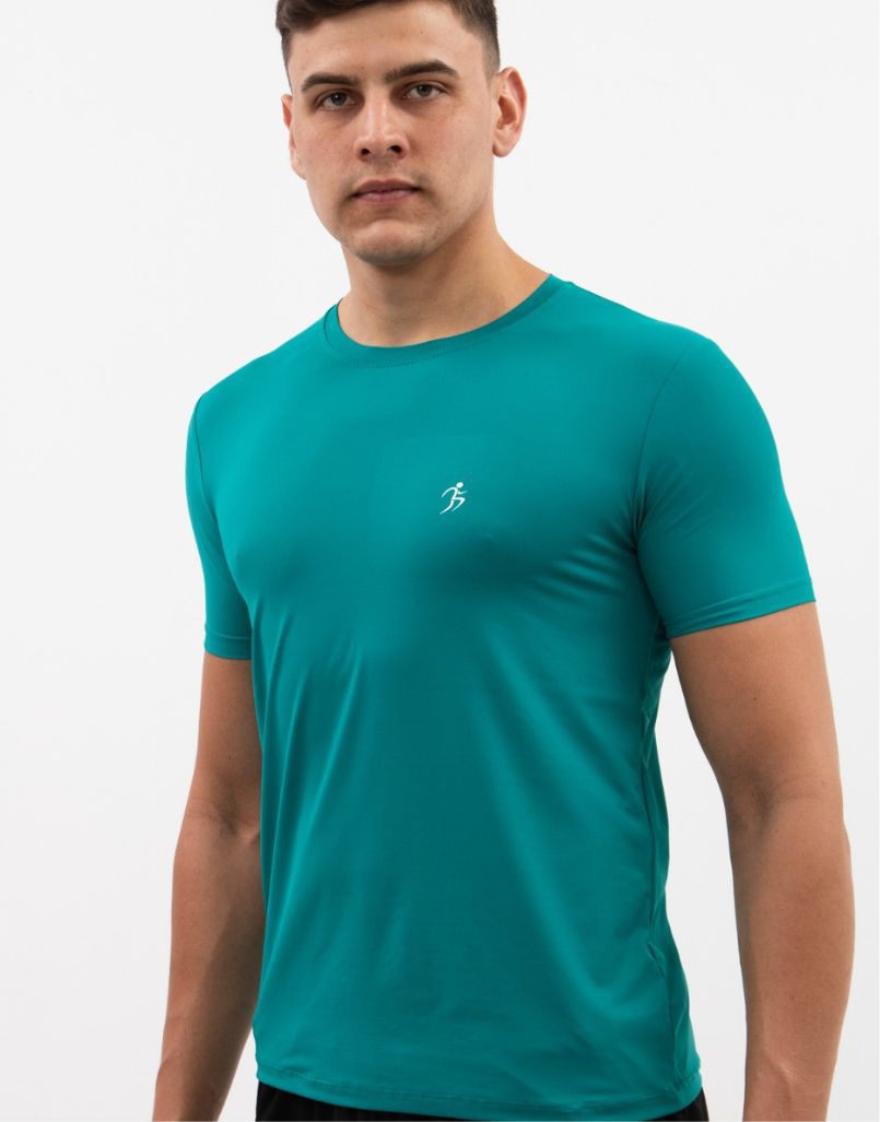 Camiseta Masculina Básica - Verde - MAHARI