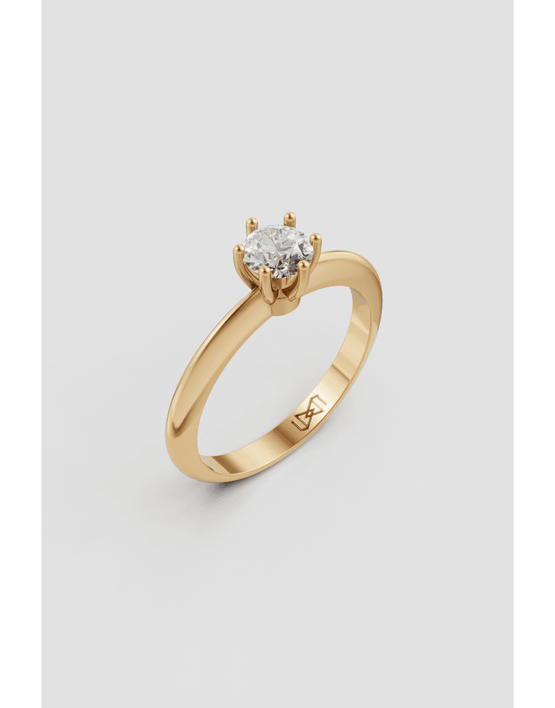 Solitário Amoris 7 em Ouro 18k