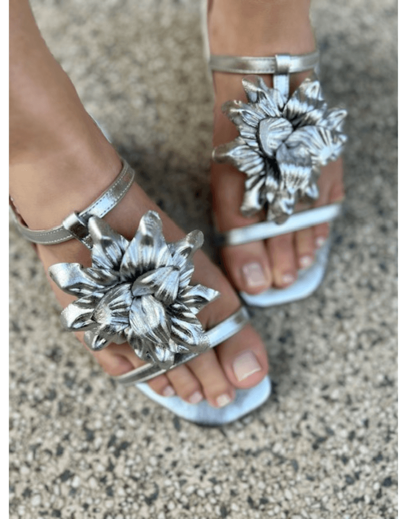 Rasteira Flower... - Shine Shoes