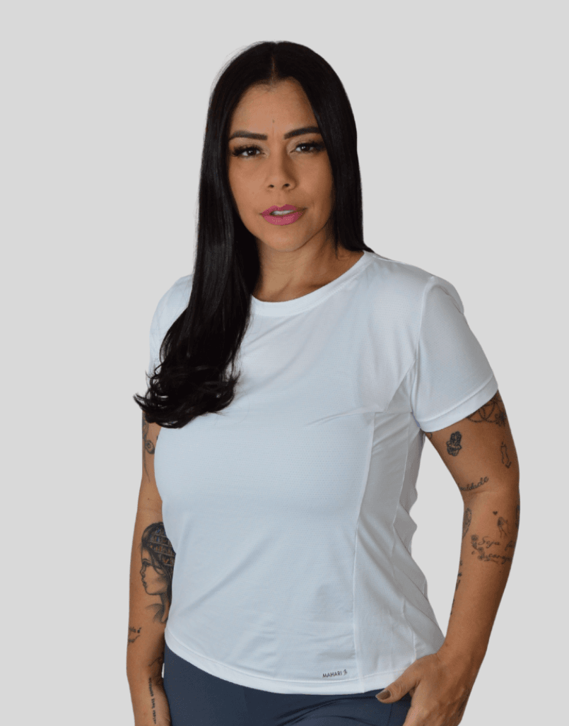 Camiseta B.T Feminina - Branco - MAHARI