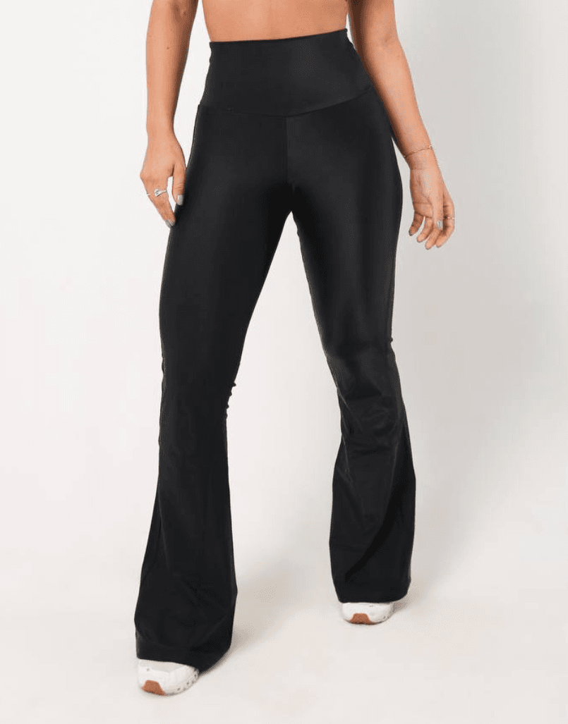 Calça Flaire Lenatex - Preto - MAHARI