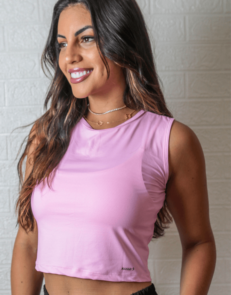 Cropped Regata - Rosa - MAHARI