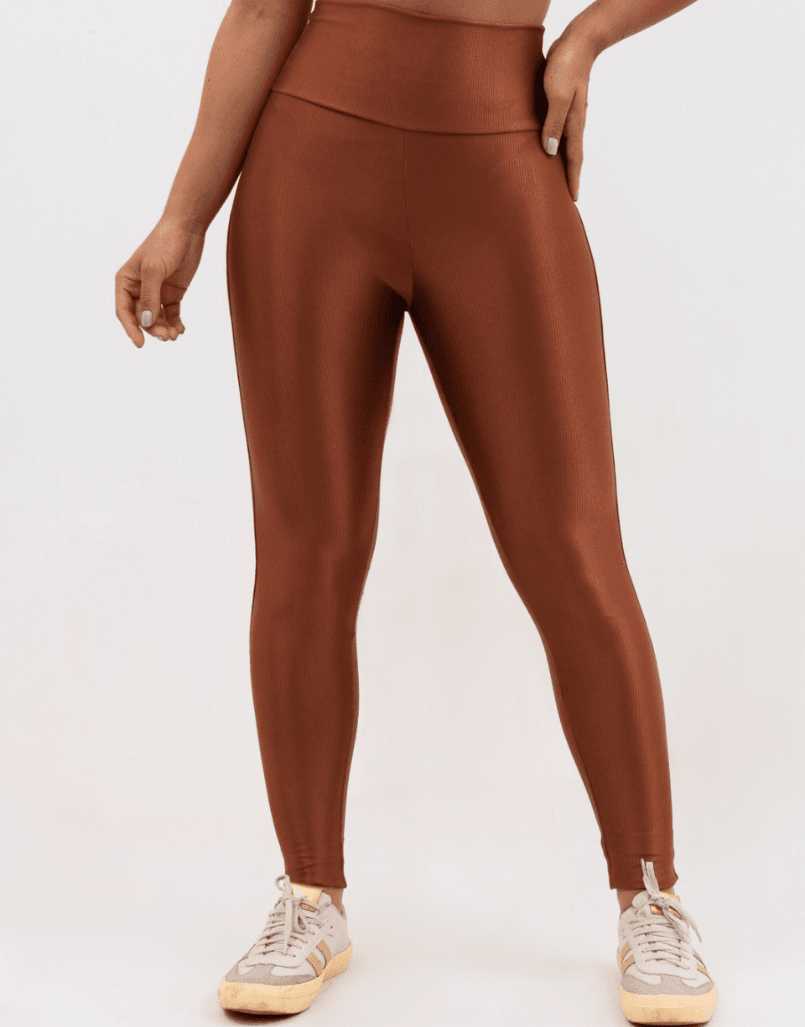 Calça Legging Plus Size - Âmbar - MAHARI