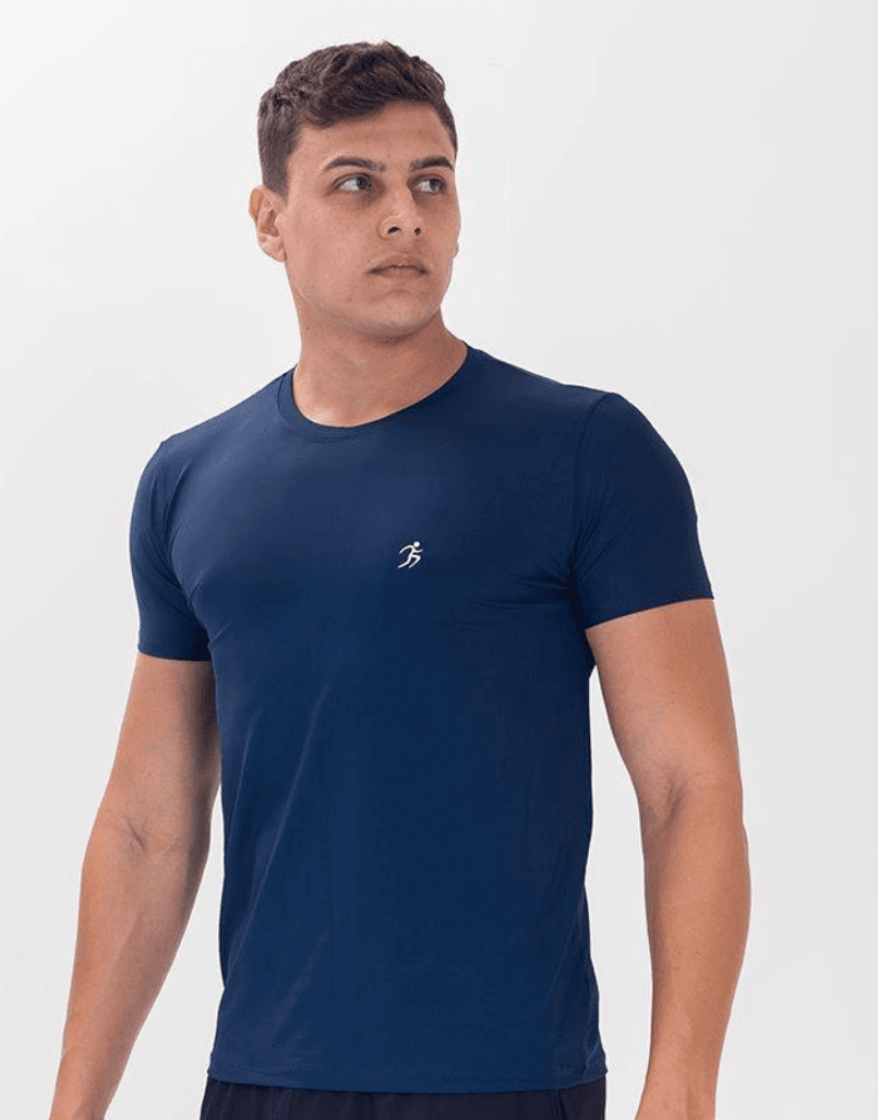 Camiseta Masculina Azul Marinho - MAHARI