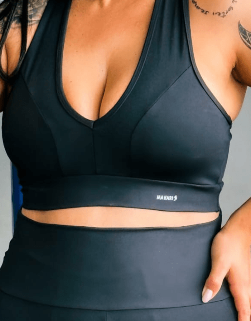 Top Nadador - Preto - MAHARI