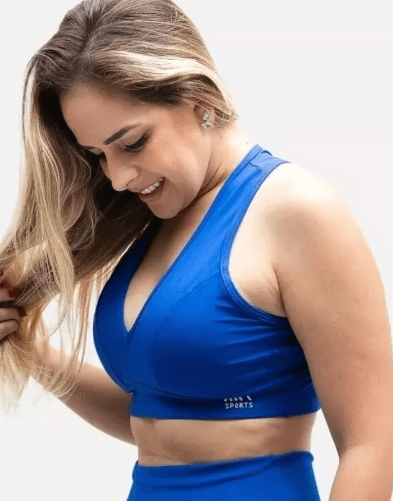 Top Nadador Flexx Azul