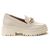 Mocassim Feminino Tratorado Off White Elo