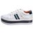 Tênis Feminino Plataforma Branco/Pérola