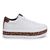 Tênis Feminino Plataforma Animal Print Branco Onça