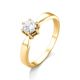 Anel de Ouro 18k/750 Solitario AN26