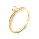 Anel de Ouro 18k/750 Solitario AN29