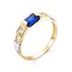 Anel de Formatura em Ouro 18k/750 com Zirconia ANFO06