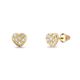 Brinco de Ouro Infantil 18k/750 BRI24 