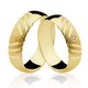 Alianças de Ouro 18k/750 com Diamante AL21/RP2