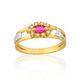 Anel de Formatura em Ouro 18k/750 com Zirconia ANFO98