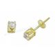 Brinco de Ouro Infantil 18k/750 BRI26 