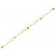 Pulseira de Ouro 18k/750 Infantil PL01